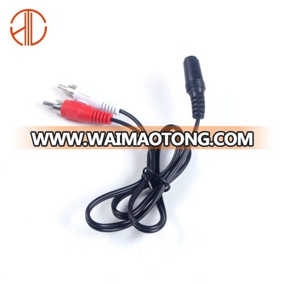 Hot sale male female audio rca flower plug waterproof rca connector