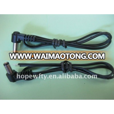 5521/5525 DC plug 90 degree with cable assembly