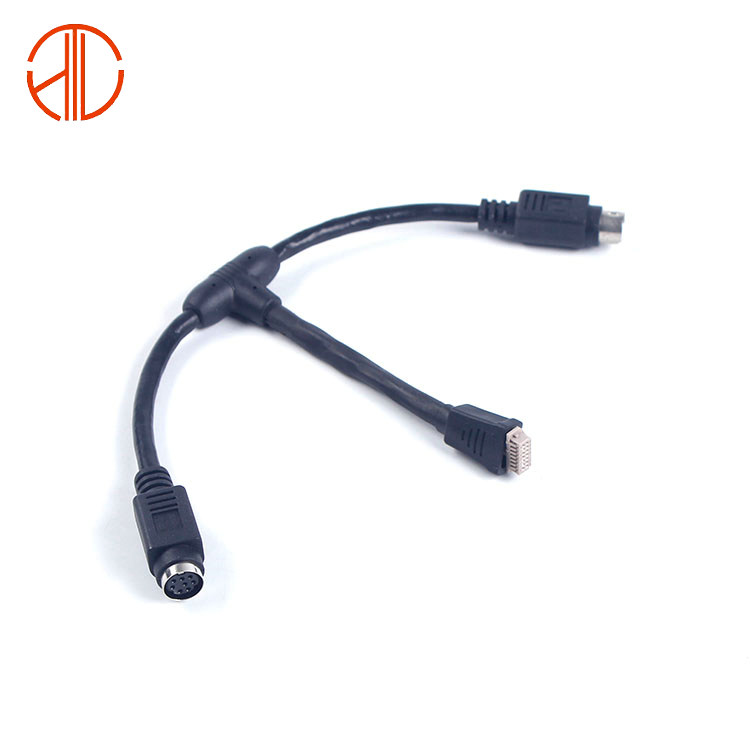 High Quality Multiple Cord Mini Din 8 Pin Electric Wire Connector